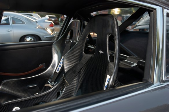 Porsche 911 RSR, carbon fiber seats, cars&coffee