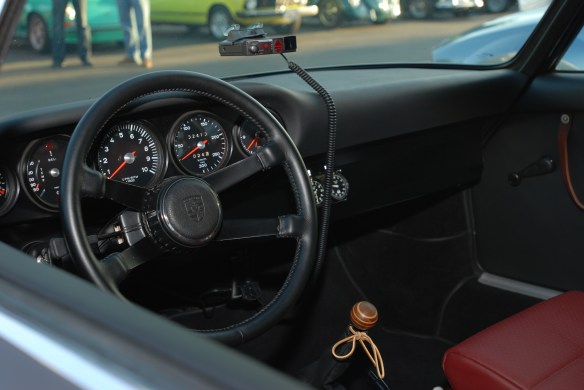 Cars&Coffee,Porsche 911 RSR interior