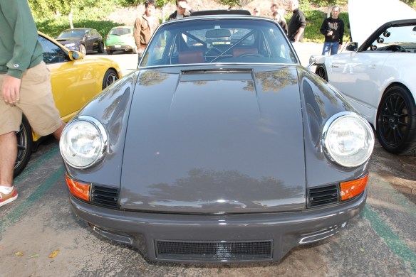 Cars & Coffee, 1970 Porsche 911 gray RSR