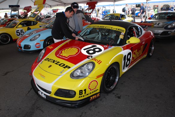 Porsche Cayman/ Cayman Interseries_Rennsport Reunion 4_10/16/11