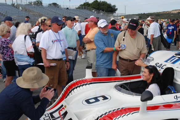 George Follmer_Porsche 917-10_pit lane concours_Rennsport Reunion 4_10/15/11