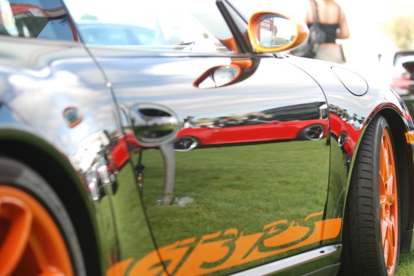 GT3RS reflections_Mothers display_Rennsport Reunion 4_10/16/11
