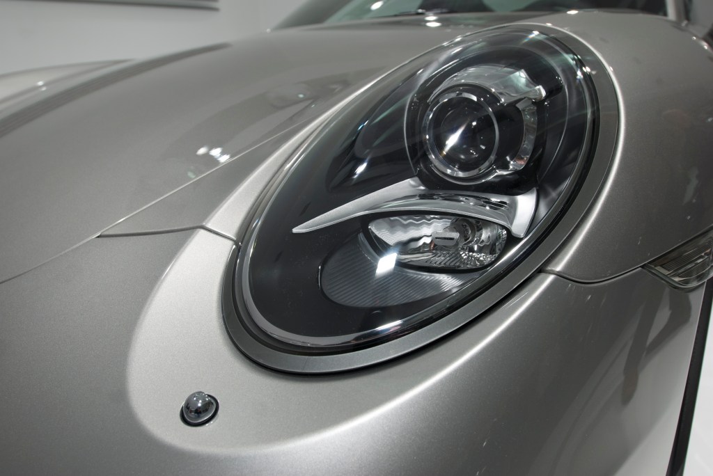 2012 Porsche 911 Carrera S (type 991)_headlight_L.A. Auto Show 2011