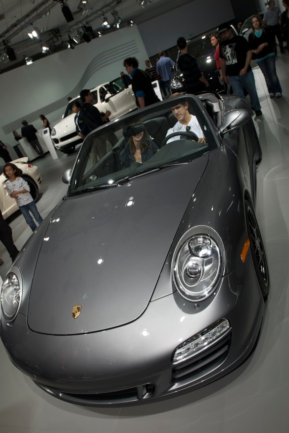 2011 Porsche 997 cabriolet_Petree Hall_L.A. Auto Show 2011