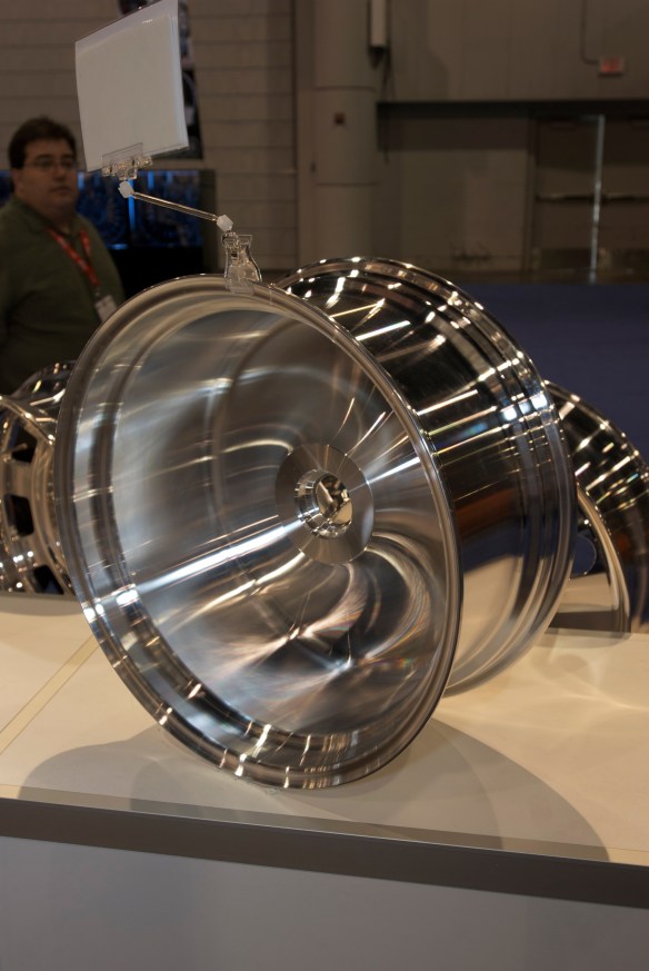 Forged wheel blank_20 X 8.5_The SEMA Show_11/3/11
