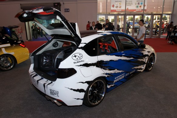 Subaru WRX STI hatch_The SEMA Show_11/3/11