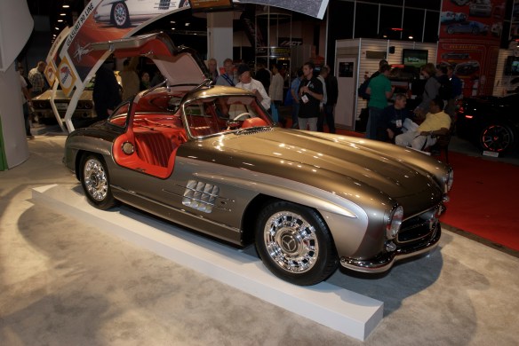 Chip Foose 1957 Mercedes Benz 300SL gullwing_BASF display_The SEMA Show_11/3/11