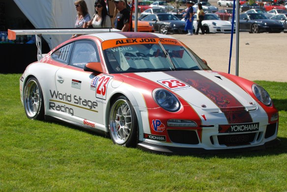 Yokohama tires GT3 cup car_Rennsport Reunion 4_10/16/11