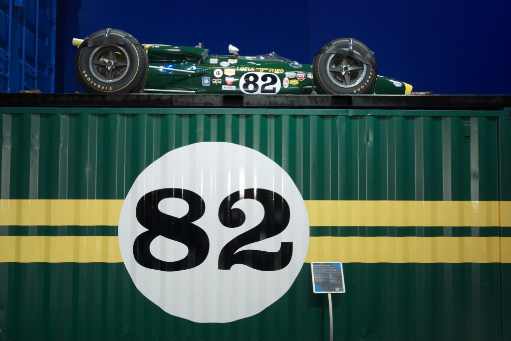 Lotus Ford Indy car#82_Ford Display_The SEMA Show 2011_11/4/11