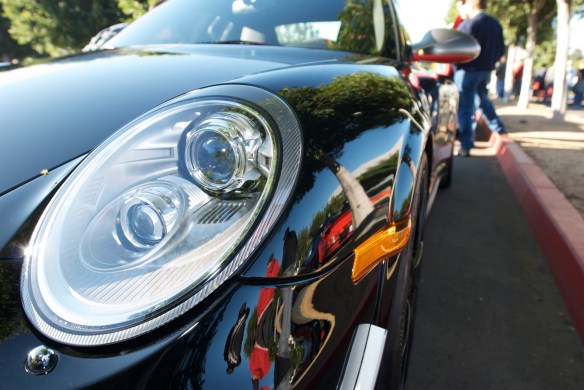Black 2011 Porsche GT3RS 4.0_Cars&Coffee_11/26/11