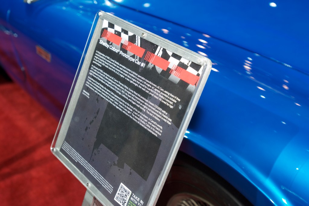 Shelby Cobra prototype #1_Ford display_The SEMA Show 2011_11/4/11