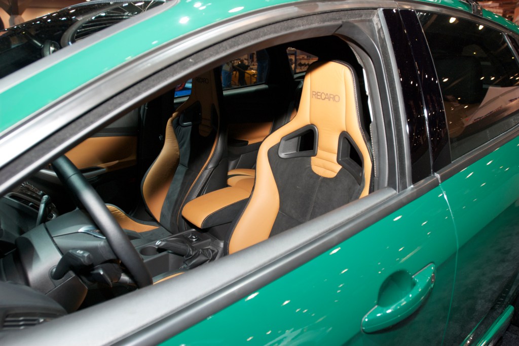 2012 custom Ford Focus_Recaro interior_The SEMA Show 2011_11/4/11