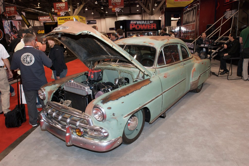 1950's Chevy coupe w/heavy patina_The SEMA Show 2011_11/4/11