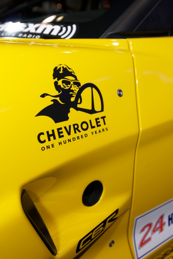 Corvette C6R racecar_Chevy display_The SEMA Show 2011_11//4/11