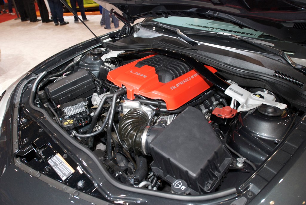 Camaro ZL 1_Chevy display_The SEMA Show 2011_11/4/11
