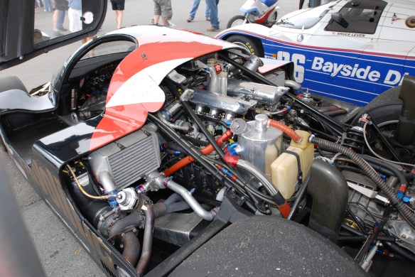 Porsche 962's_paddock area_Rennsport Reunion 4_10/16/11
