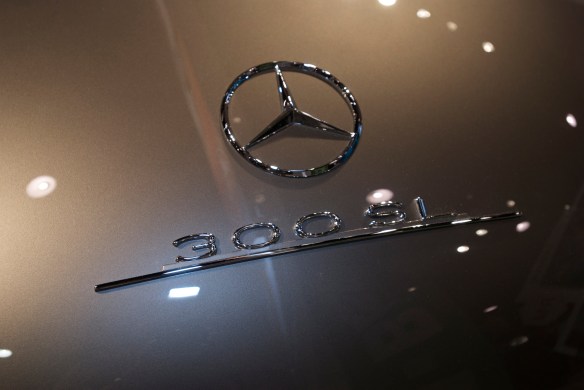 Chip Foose 1957 Mercedes Benz 300SL gullwing_BASF display_The SEMA Show_11/3/11