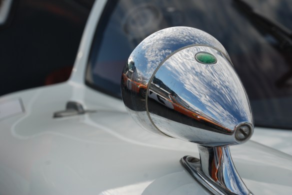 Porsche 906 mirror with 914-6 reflection_Rennsport Reunion 4_10/16/11