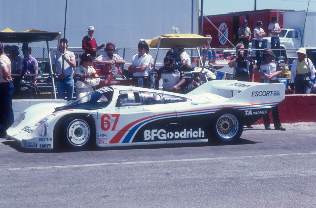 #67 Jim Busby Racing_ Jim Busby,Rick Knoop_BFGoodrich Porsche 962_Riverside Raceway _April 1985 #67 Jim Busby Racing_ Jim Busby,Rick Knoop_BFGoodrich Porsche 962_Riverside Raceway _April 1985