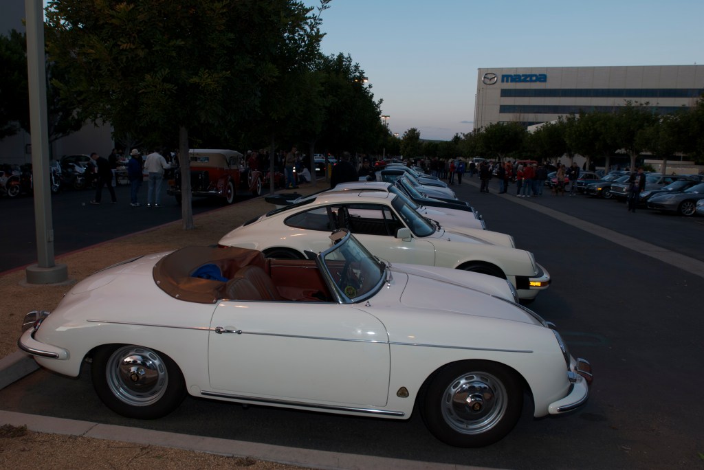 Porsche row_Cars&Coffee/Irvine_12/17/11