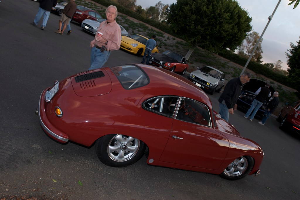 Red Truspeed 356A outlaw coupe_Cars&Coffee/Irvine_12/17/11