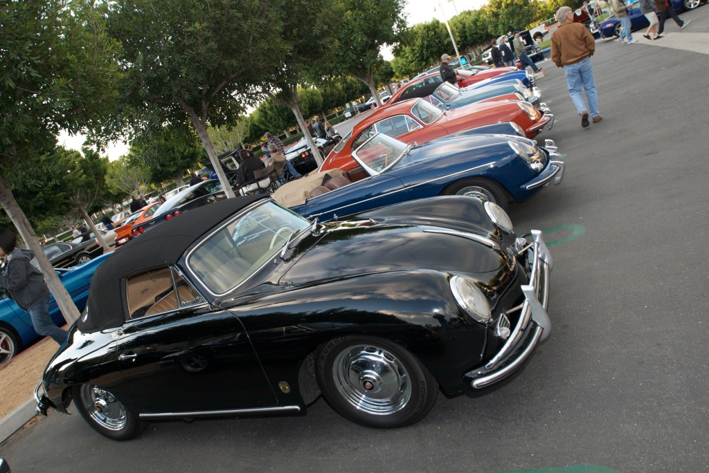 Porsche 356 cabriolets and coupes_Cars&Coffee/Irvine_12/17/11