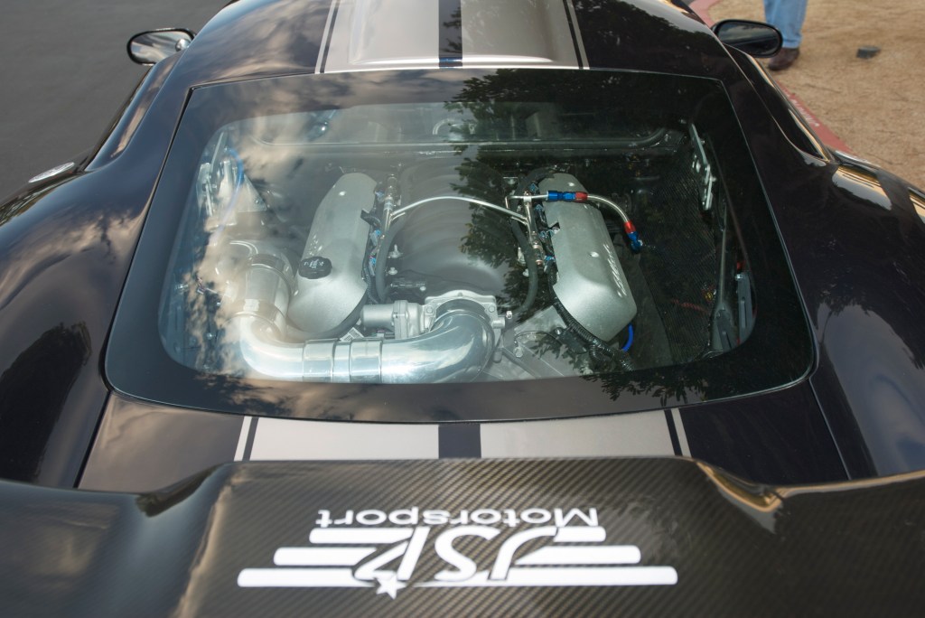 Factory 5 GTM coupe_motor_Cars&Coffee/Irvine_12/17/11