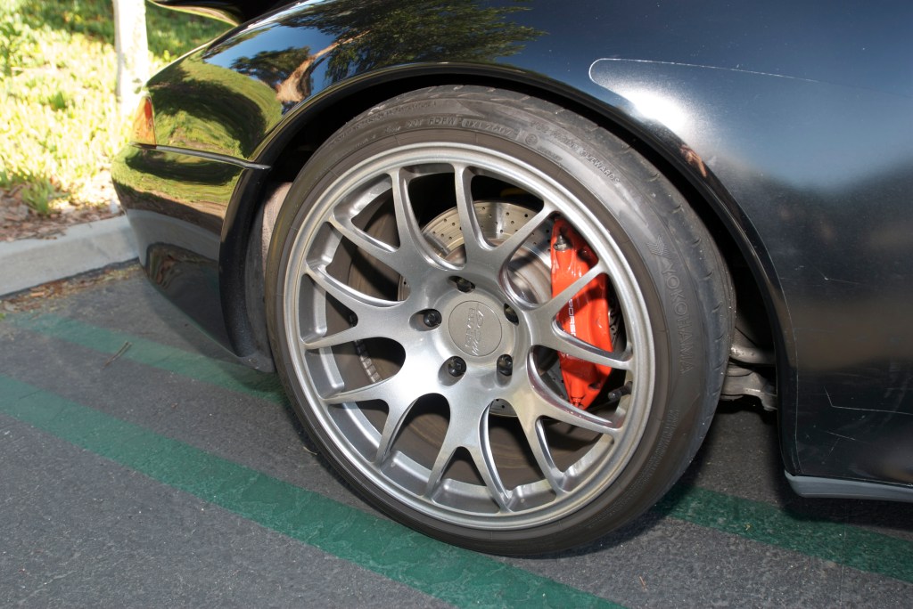 Black Porsche 993 RS_GMG wheel_Cars&Coffee / Irvine_12/3/11