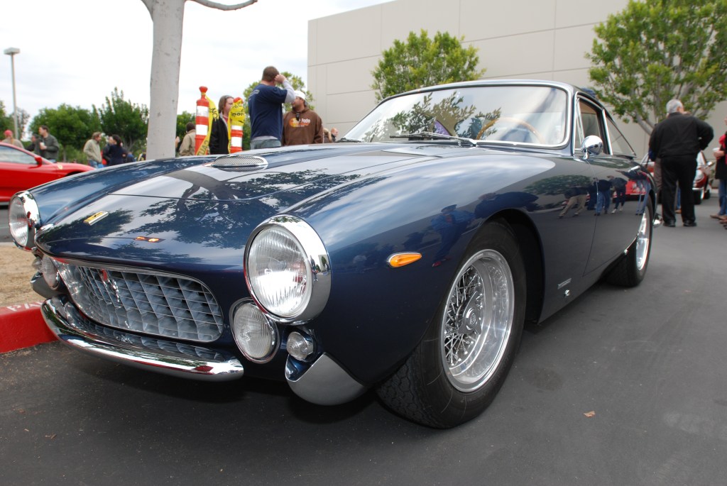 Blue 1964 Ferrari Lusso_CArs&Coffee/Irvine_2011