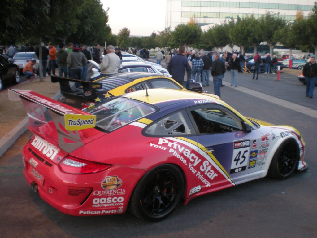 Truspeed /Privacy Star #45, Porsche GT3 cup car_2011 World Challenge cup series winner_Cars&Coffee/Irvine_12/10/11 Truspeed /Privacy Star #45, Porsche GT3 cup car_2011 World Challenge cup series winner_Cars&Coffee/Irvine_12/10/11