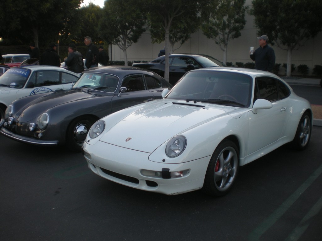 White Porsche 993 Carrera 4S_Cars&Coffee/ Irvine_12/10/11 White Porsche 993 Carrera 4S_Cars&Coffee/ Irvine_12/10/11