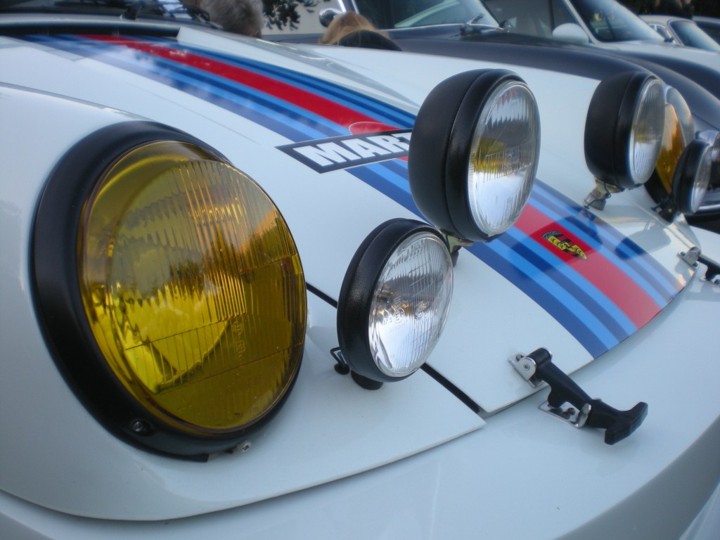 AutoKennel_ Martini tribute Porsche_front lights_Cars&Coffee/Irvine AutoKennel_ Martini tribute Porsche_front lights_Cars&Coffee/Irvine