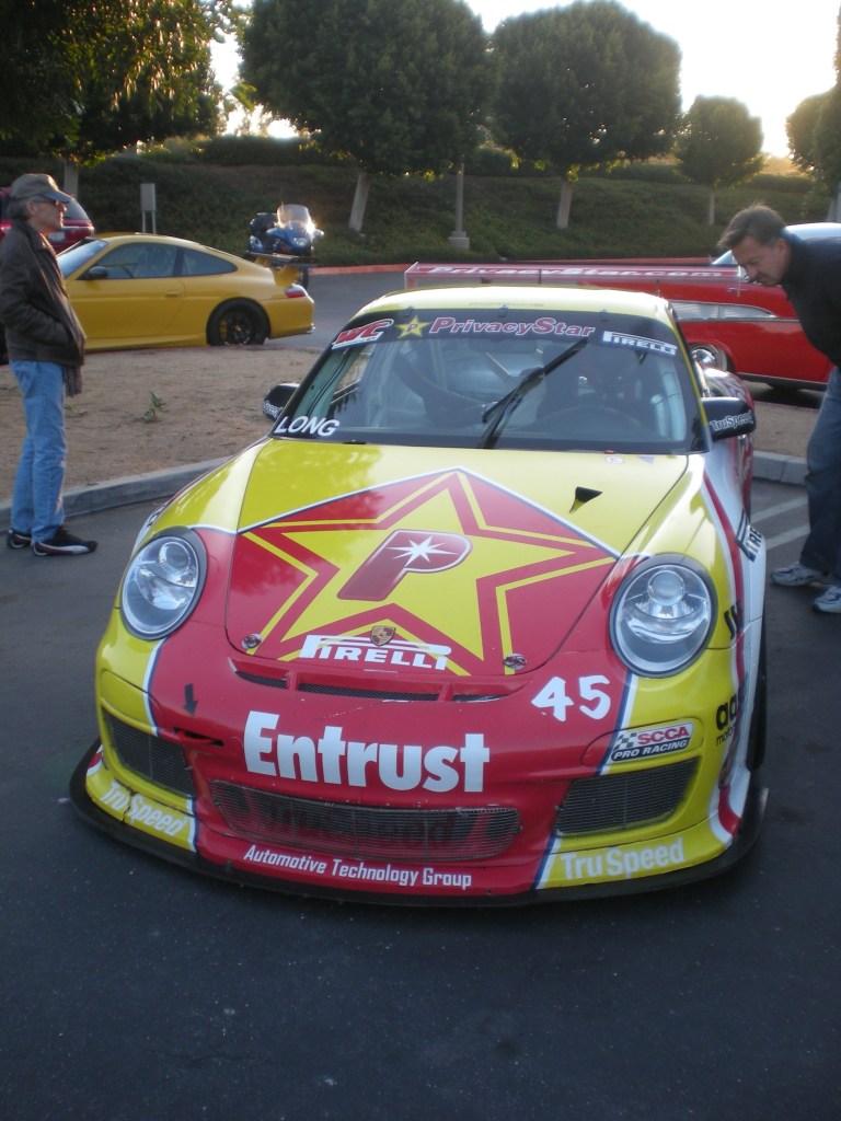 Truspeed /Privacy star #45, Porsche GT3 cup car_2011 World Challenge cup series winner_Cars&Coffee/Irvine_12/10/11 Truspeed /Privacy star #45, Porsche GT3 cup car_2011 World Challenge cup series winner_Cars&Coffee/Irvine_12/10/11
