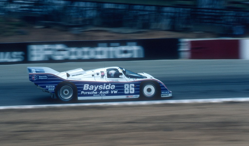 Bruce Levan #86_Bayside Porsche 962_Riverside Raceway_Apr 87 Bruce Levan #86_Bayside Porsche 962_Riverside Raceway_Apr 87