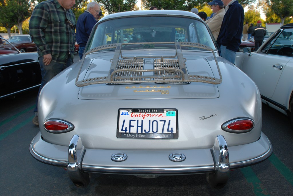 silver 1960 Beutler -Porsche_Cars&Coffee/Irvine_1/28/12