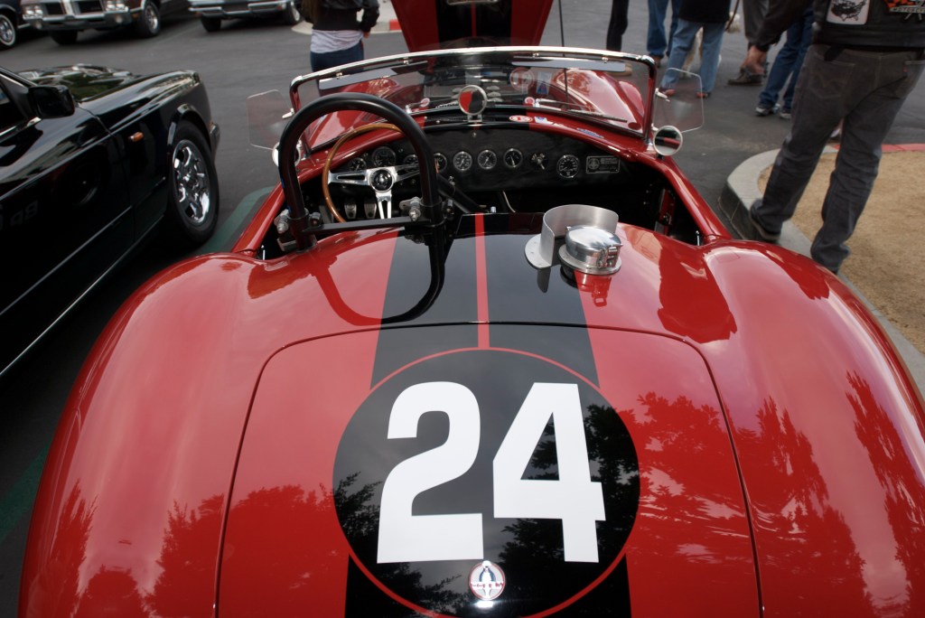 Red Shelby Cobra_289 F.I.A. spec model_Cars&Coffee/Irvine_1/14/12