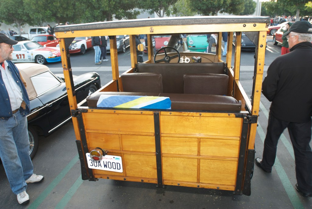 1930 Model A Ford woodie_Cars&Coffee/Irvine_12/31/11