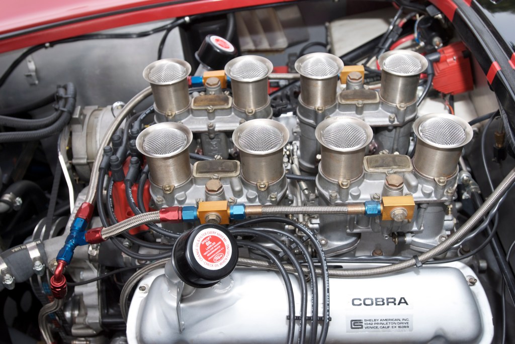 Red Shelby Cobra_289 F.I.A. spec model_motor_Cars&Coffee/Irvine_1/14/12