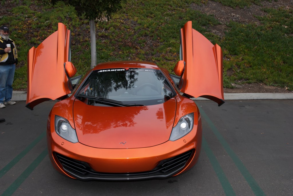 Volcano Orange McLaren MP4-12C_Cars&Coffee/Irvine_1/7/12