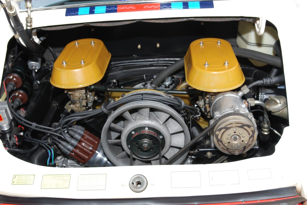 White 1970 911 with Martini stripes_twin plug motor_Cars&Coffee/Irvine_2/25/12 White 1970 911 with Martini stripes_twin plug motor_Cars&Coffee/Irvine_2/25/12