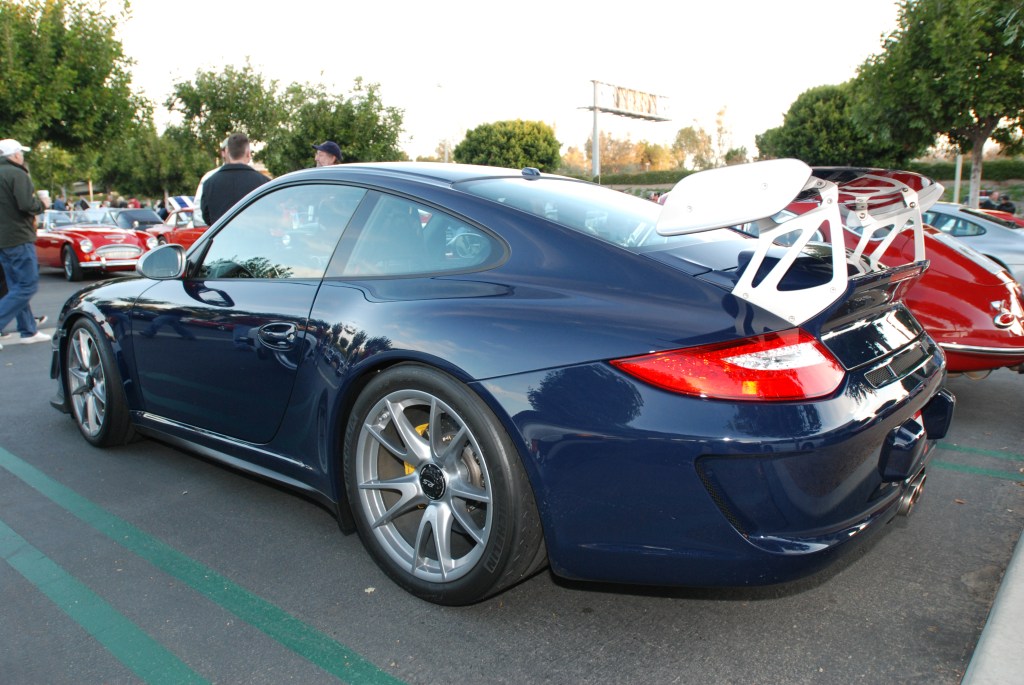 Dark blue 2011 Porsche GT3 RS4.0_reflections_Cars&Coffee/Irvine_2/4/12