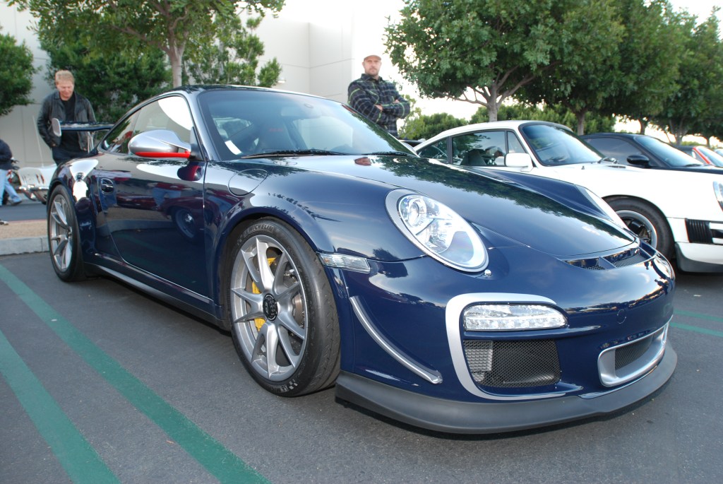 Dark blue 2011 Porsche GT3 RS4.0_ reflections_Cars&Coffee/Irvine_2/4/12