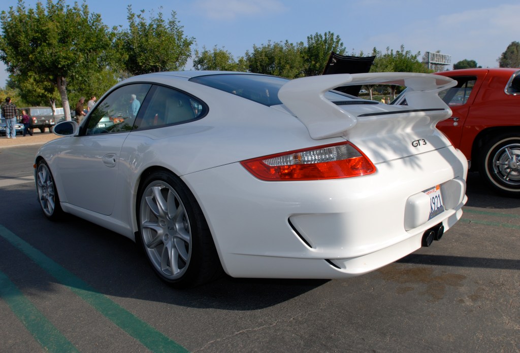 White 2010 Porsche GT3_Cars&Coffee/Irvine_2/25/12 White 2010 Porsche GT3_Cars&Coffee/Irvine_2/25/12