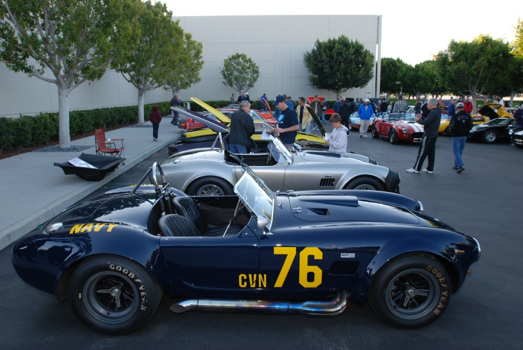 1966 427 Shelby Cobra_Guardsman Blue_Gumball Rally movie car_Cars&Coffee/Irvine_3/3/12