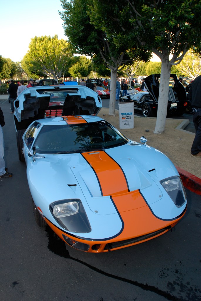 A second Gulf colored Ford GT_Cars&Coffee/Irvine_3/3/12