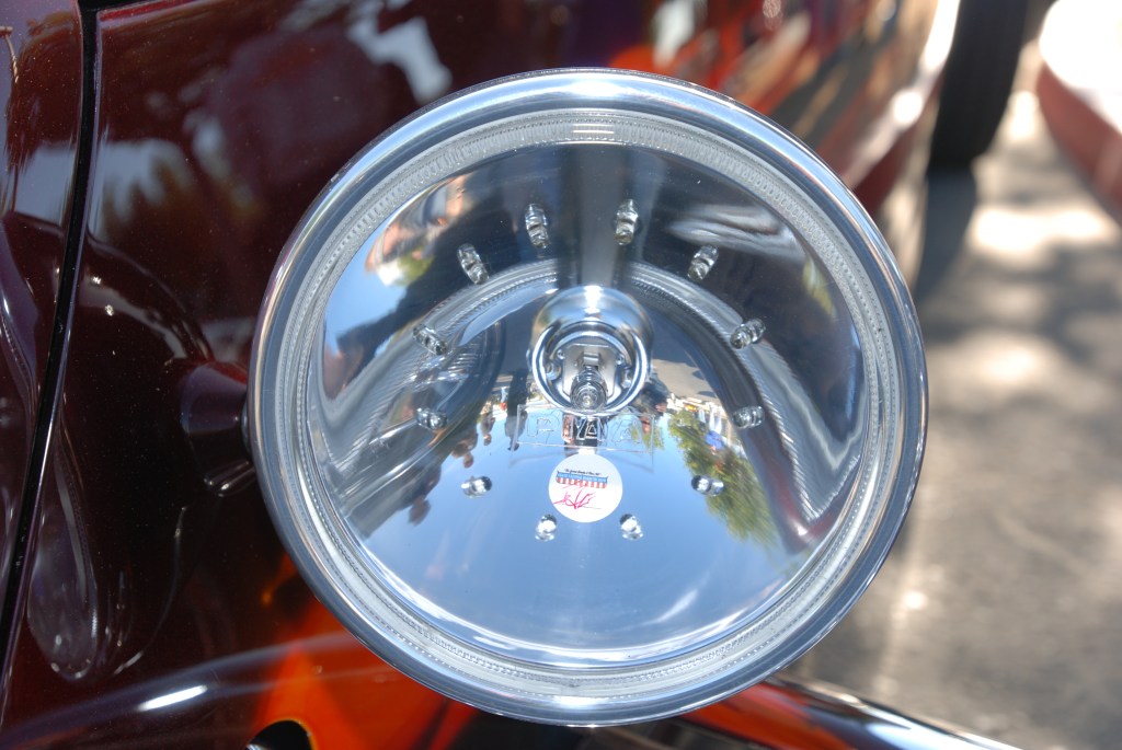 Chip Foose_HemiSFear_ headlight reflections_Cars&Coffee/Irvine_3/10/12
