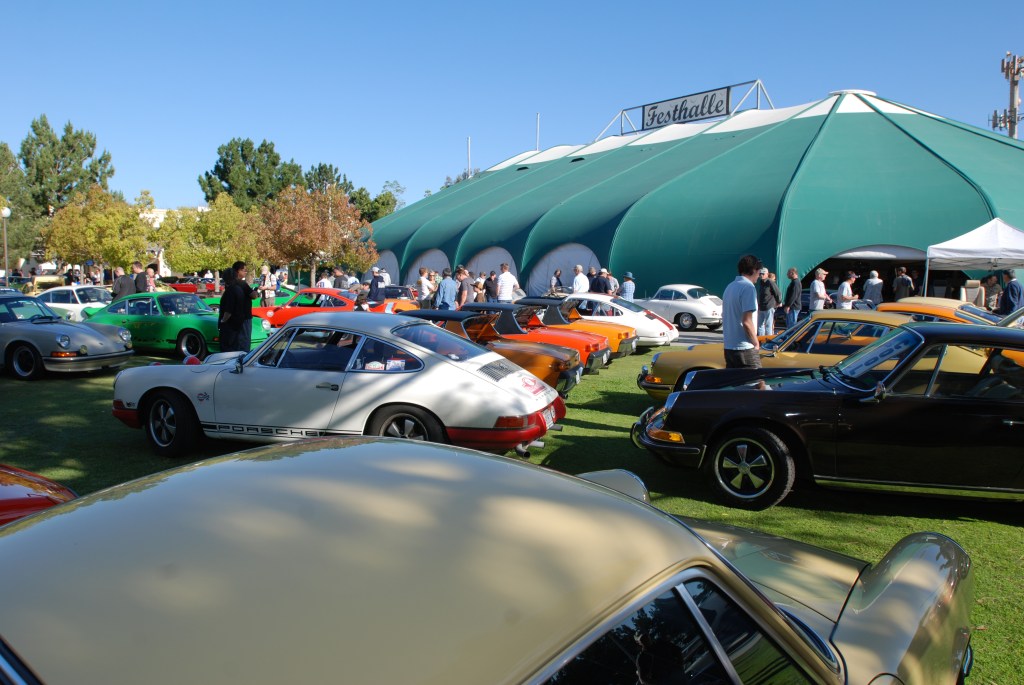Car club display parking_all Porsche swap & car display_3/4/12