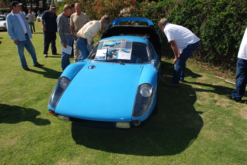 Blue 1964 Porsche 904 GTS Carrera_front view _all Porsche swap & car display_3/4/12