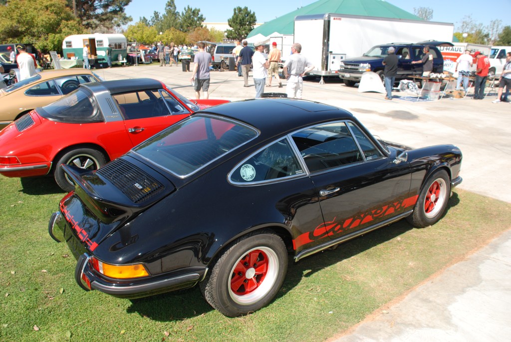 Black 1973 Porsche 911 Carrera RS_right hand drive_all Porsche swap & car display_3/4/12