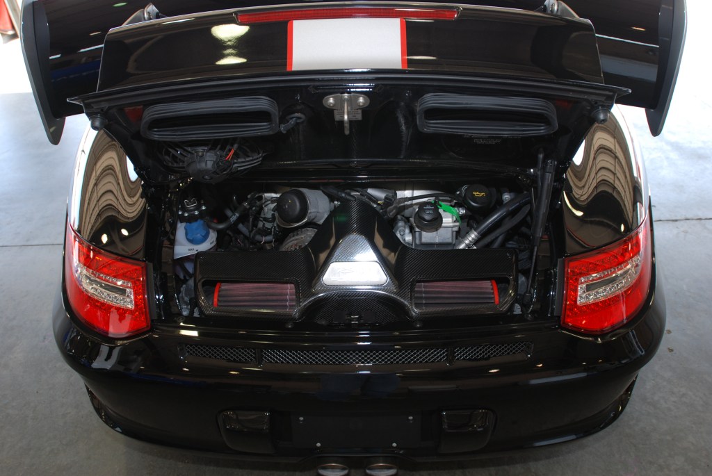 Black 2012, Porsche GT3 RS4.0_motor_Festival of Speed_Auto Club Speedway_April 21, 2012